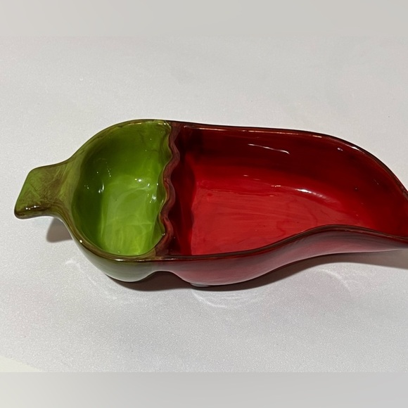 Pacific Island Creations Ceramic 2-Chili Pepper 1-Sombrero Hat Serving Dishes - Picture 11 of 16